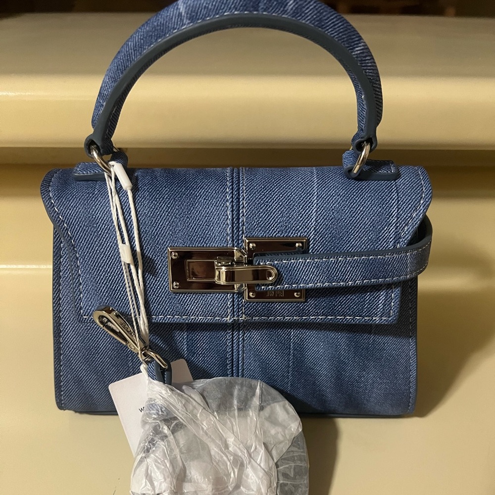 Elise Top Handle Bag - Blue Brand new with tags